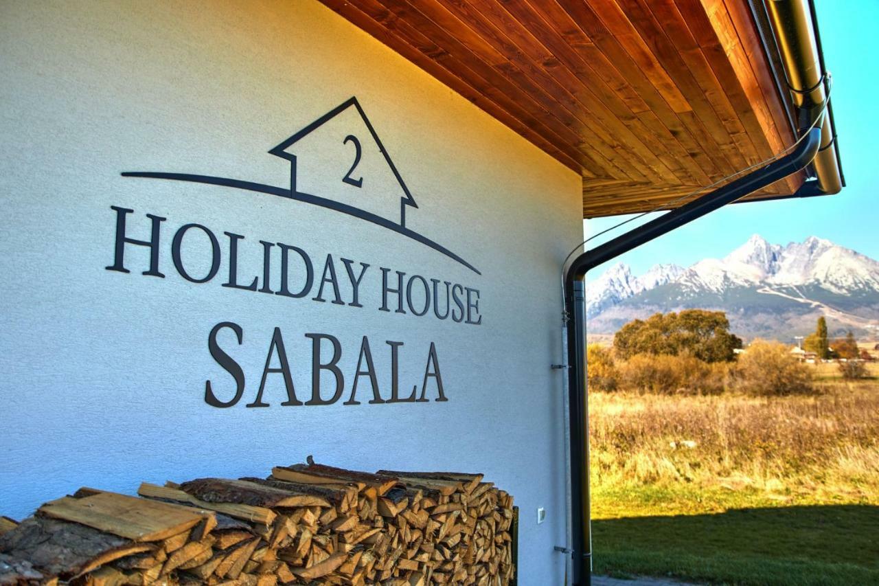 Holiday House Sabala 2 Stará Lesná Exteriör bild